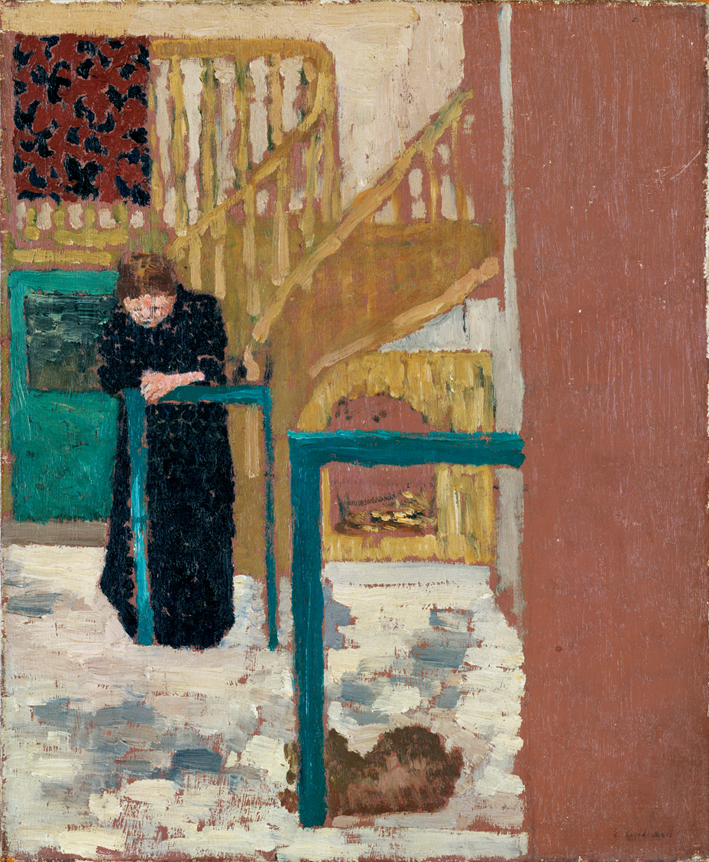  Edouard Vuillard —— Mme Vuillard in a Set Designer's Studio